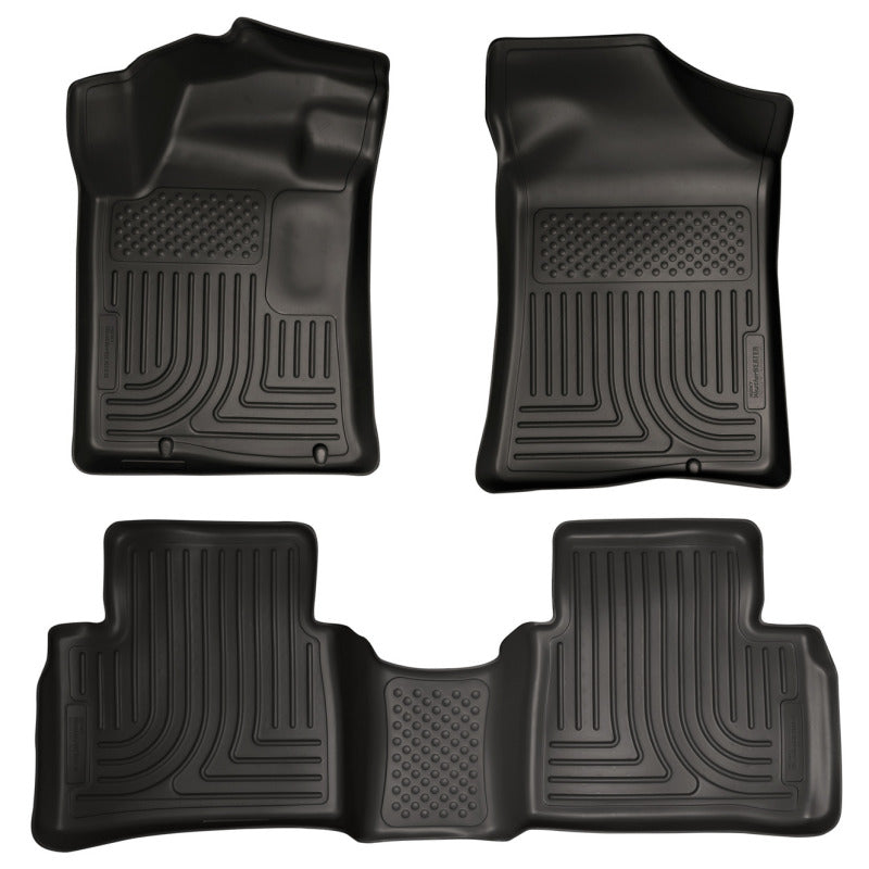 Husky Liners 99641 13 Nissan Altima Weatherbeater Black Front & 2nd Seat Floor Liners