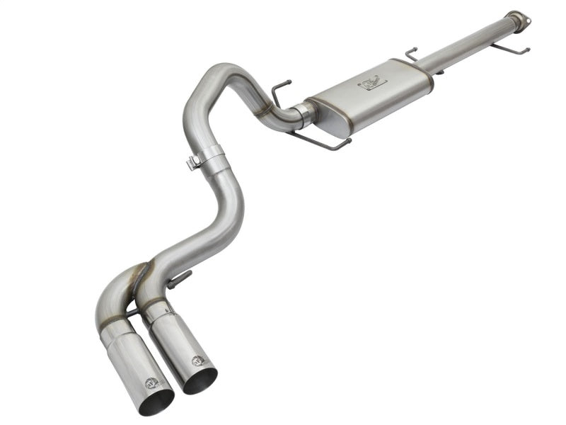 aFe 49-46030-P Rebel Series 3in Stainless Steel Cat-Back Exhaust System w/Polished Tips 07-14 Toyota FJ Cruiser
