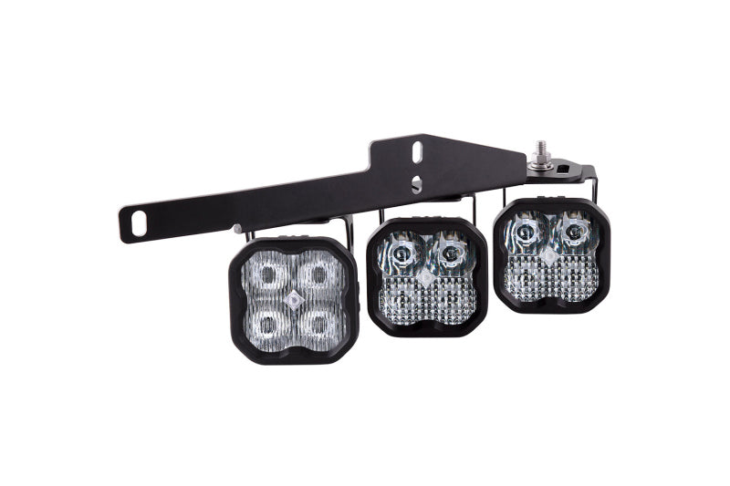 Diode Dynamics DD6366 17-20 Ford Raptor SS3 LED Fog Light Kit - Yellow Pro