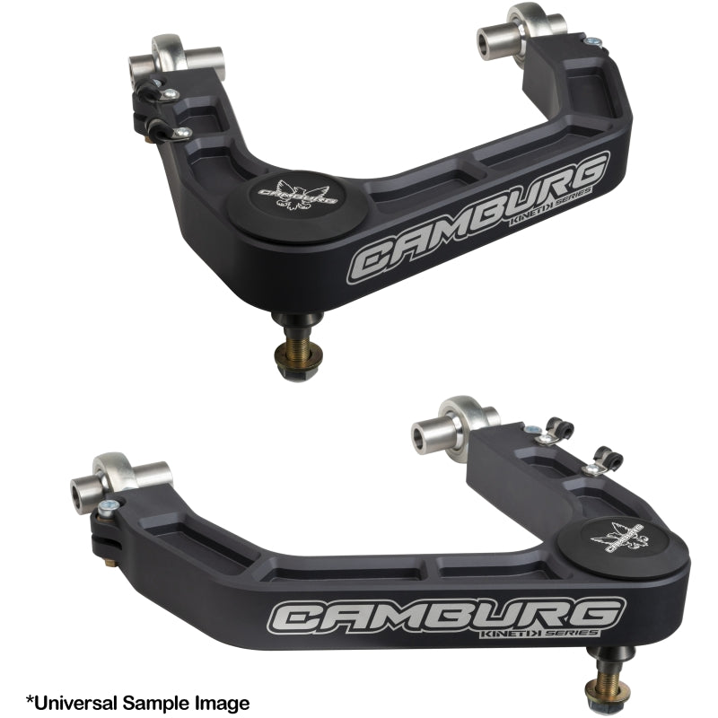 Camburg CAM-310194-GRY Toyota 22-23 Landcruiser 300 / 22-23 LX600 KINETIK V2 Perf Billet Uniball Upper Arms