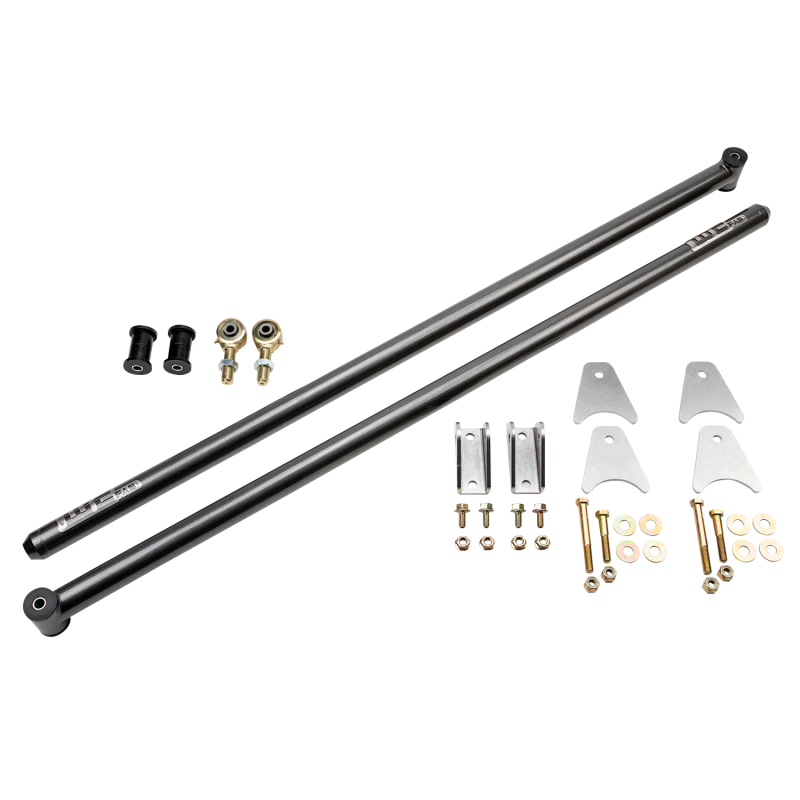 Wehrli WCF100855-GB 99-18 Ford/Dodge ECLB & CCLB 68in Traction Bar Kit - Gloss Black