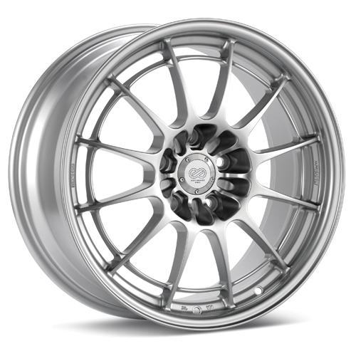 Enkei 3658956540SP NT03+M 18x9.5 5x114.3 40mm Offset 72.6mm Bore Silver Wheel G35/350z