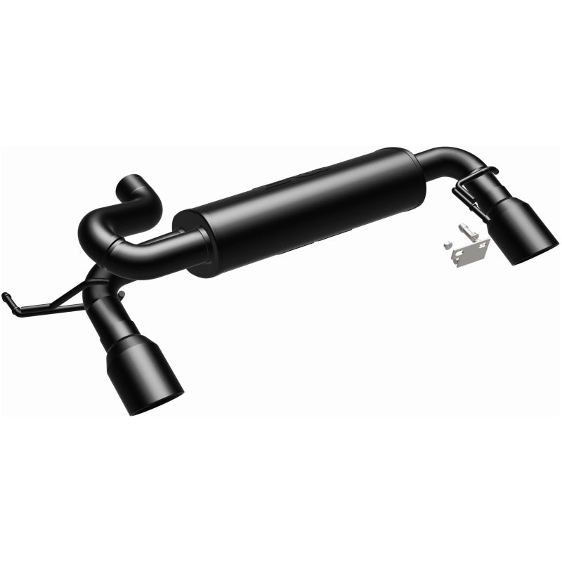 Magnaflow 19558 MagnaFlow 2021 Ford Bronco Street Series Axle-Back Exhaust w/ Dual Split Rear Style Exit- Black Tips