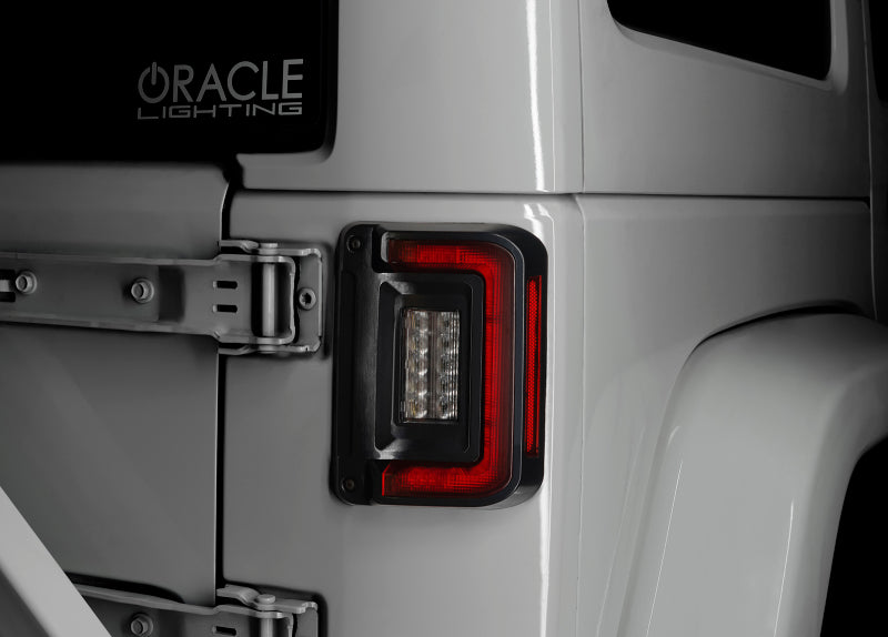 ORACLE Lighting 5891-504 Oracle Lighting Jeep Wrangler JK Flush Mount LED Tail Lights SEE WARRANTY