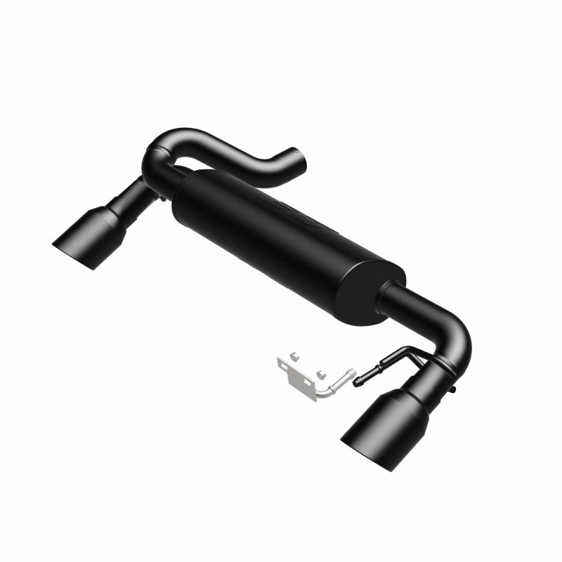 Magnaflow 19558 MagnaFlow 2021 Ford Bronco Street Series Axle-Back Exhaust w/ Dual Split Rear Style Exit- Black Tips