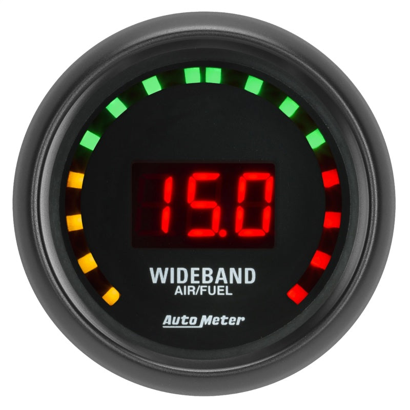 AutoMeter 2679 Autometer Z-Series 2-1/16in. 10:1-17:1 AFR Digital Street Air/Fuel Ratio Gauge