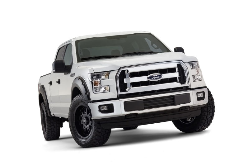 Bushwacker 20935-02 15-17 Ford F-150 Styleside Pocket Style Flares 4pc 67.1/78.9/97.6in Bed - Black