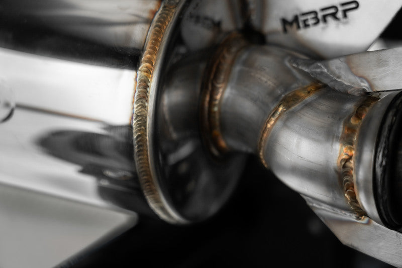 MBRP AT-9502PT 2015 Polaris Hawkeye 325/Sportsman ETX 5in Single Slip-On Performance Series Exhaust