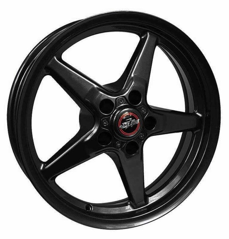 Race Star 92-705154B 92 Drag Star Bracket Racer 17x10.5 5x4.50BC 7.625BS Gloss Black Wheel