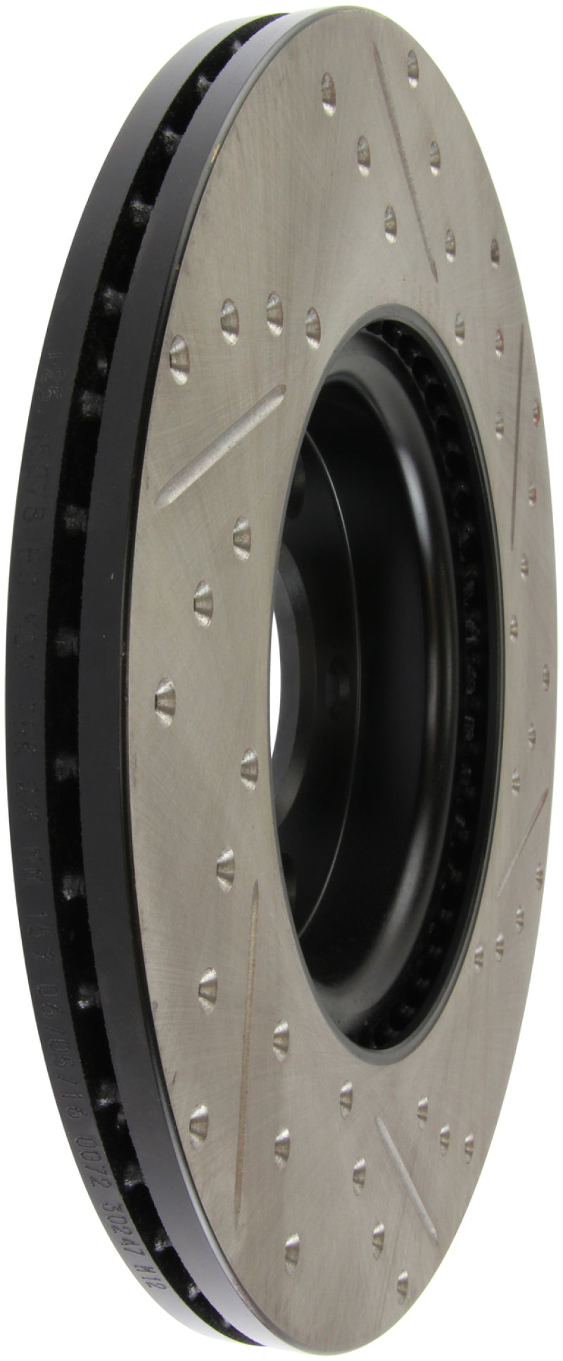 Stoptech 127.45078R StopTech 07-09 Mazda 3 Right Front Slotted & Drilled Rotors