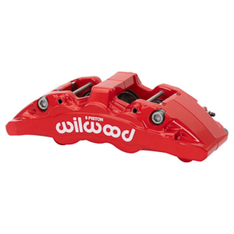 Wilwood 120-16824-RD Caliper AeroDM Red Left GM 99-18 1.75in/1.62in/1.62in Piston 1.25in Rotor