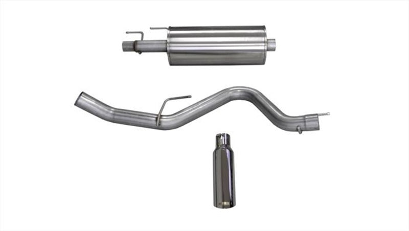 CORSA Performance 24836 Corsa 2015-2020 Ford F-150 EcoBoost Cat-Back Single Side Exit w/ 4.0in Polished Tip