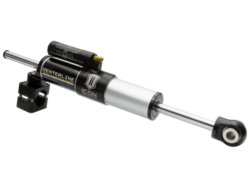 ICON 22020 07-18 Jeep Wrangler JK Adj Thru Shaft Steering Stabilizer Kit