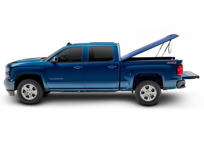 Undercover UC2176L-UG UnderCover 17-19 Ford F-250/F-350 6.8ft Lux Bed Cover - White Platinum