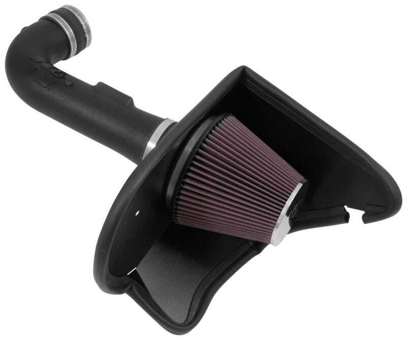 K&N Engineering 63-3094 K&N 2016-2017 Chevrolet Camaro V6-3.6L F/I AirCharger Performance Intake