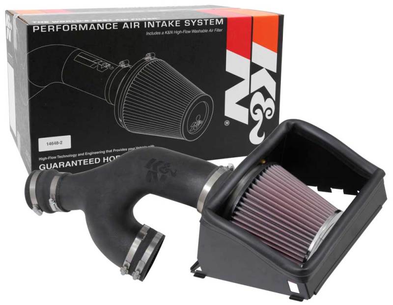 K&N Engineering 57-2599 K&N 2017 Ford F150 Ecoboost V6-3.5L F/I Performance Air Intake Kit