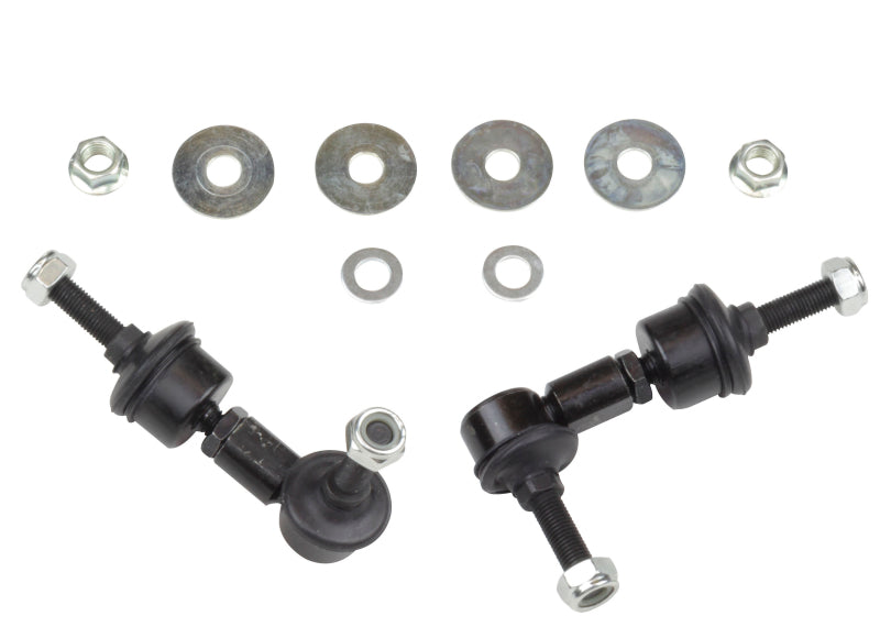 Whiteline KLC157 5/05+ Ford Focus / 04+ Mazda 3 BK Rear Swaybar Link Kit H/Duty Adj Steel Ball