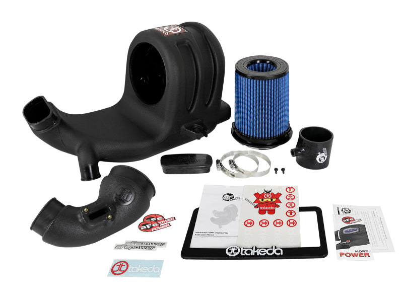 aFe 56-70001R Takeda Momentum Pro 5R Cold Air Intake System 15-18 Honda Fit I4-1.5L
