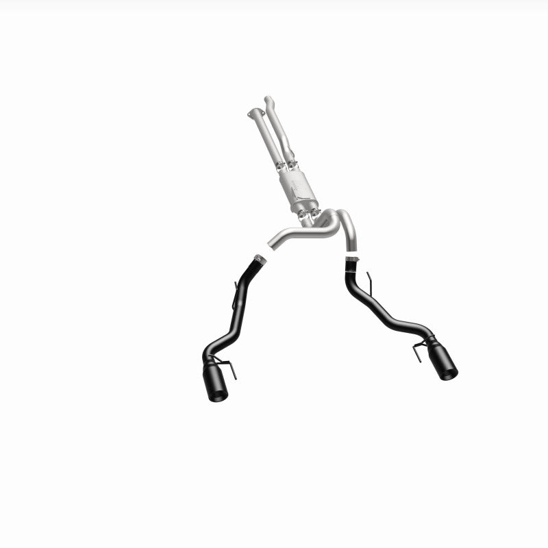 Magnaflow 19350 MagnaFlow SYS Cat-Back 2017 Ford F-150 Raptor 3.5L Dual Black Coated 3in Tips