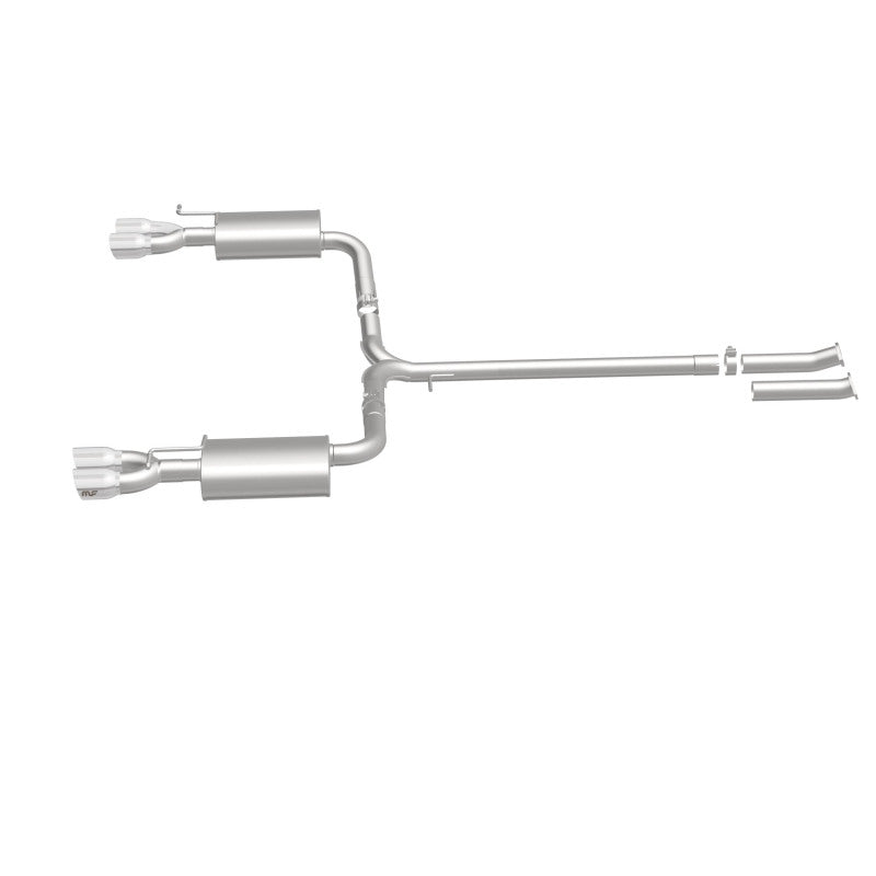 Magnaflow 19237 MagnaFlow Cat-Back 11-15 Kia Optima 2.0L/2.4L Sport SS 2.25in Quad Split Rear 4.5in Tips