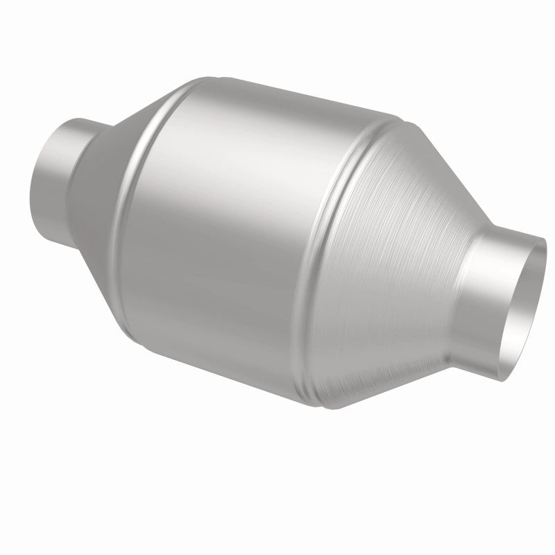 Magnaflow 51655 MagnaFlow Conv Univ 2.25in Inlet/Outlet Center/Center Round 3in Body L x 5in W x 8.75in Overall L