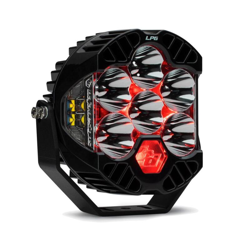 Baja Designs 270014 LP6 Pro Driving/Combo LED - Red