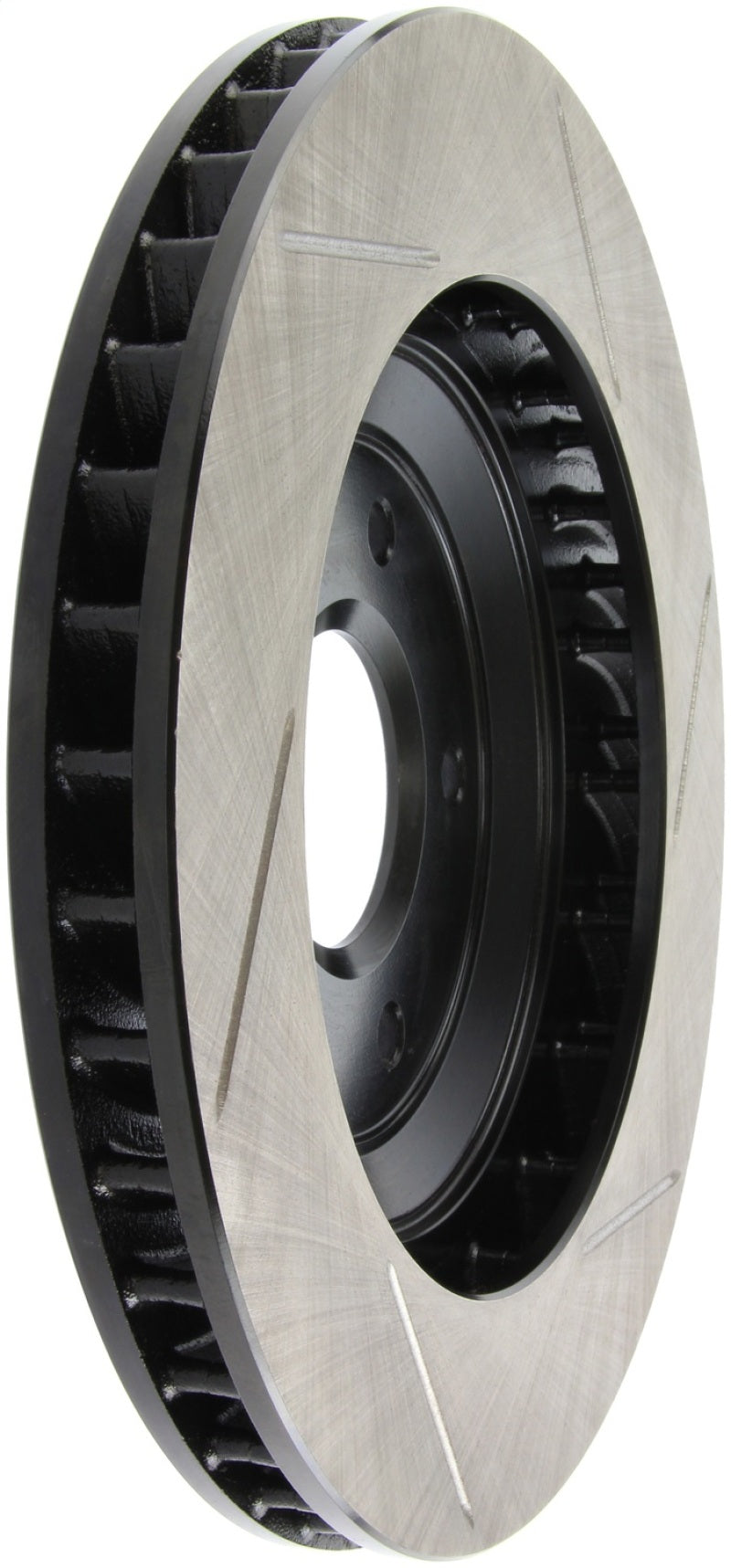 Stoptech 126.62060SR StopTech Power Slot 97-04 Chevy Corvette / 04 & 08 Cadillac XLR/XLR-V Front Right Slotted Rotor