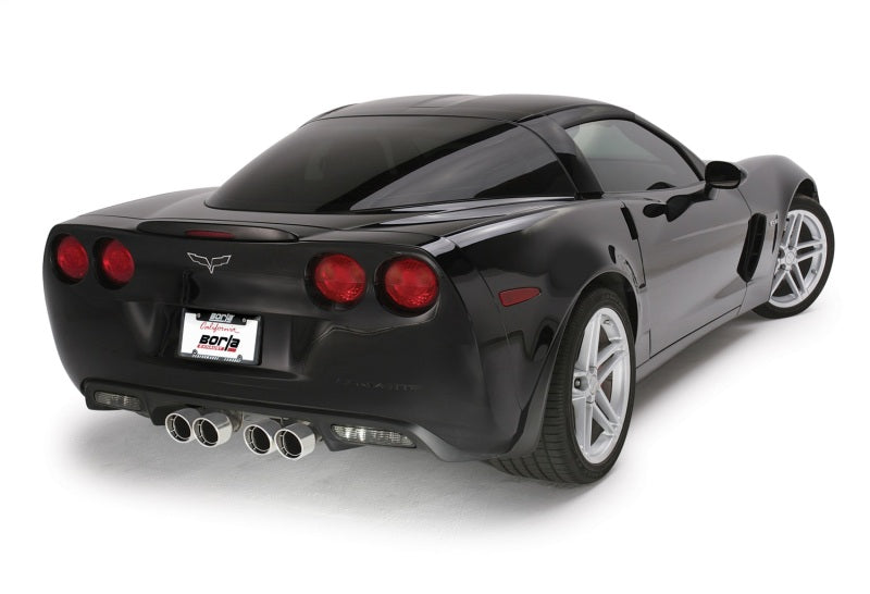 Borla 11822 06-12 Chevrolet Corvette Z06/ZR1 6.2L/7.0L 8cyl Aggressive ATAK Exhaust (rear section only)