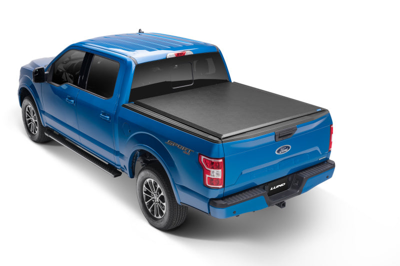 LUND 96074 Lund 04-18 Ford F-150 (8ft. Bed) Genesis Roll Up Tonneau Cover - Black