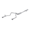 MBRP S5021304 2019+ Chevrolet Silverado 1500 / 2019+ GMC Sierra 1500 T304 SS 3in Armor Pro Cat-Back Exhaust