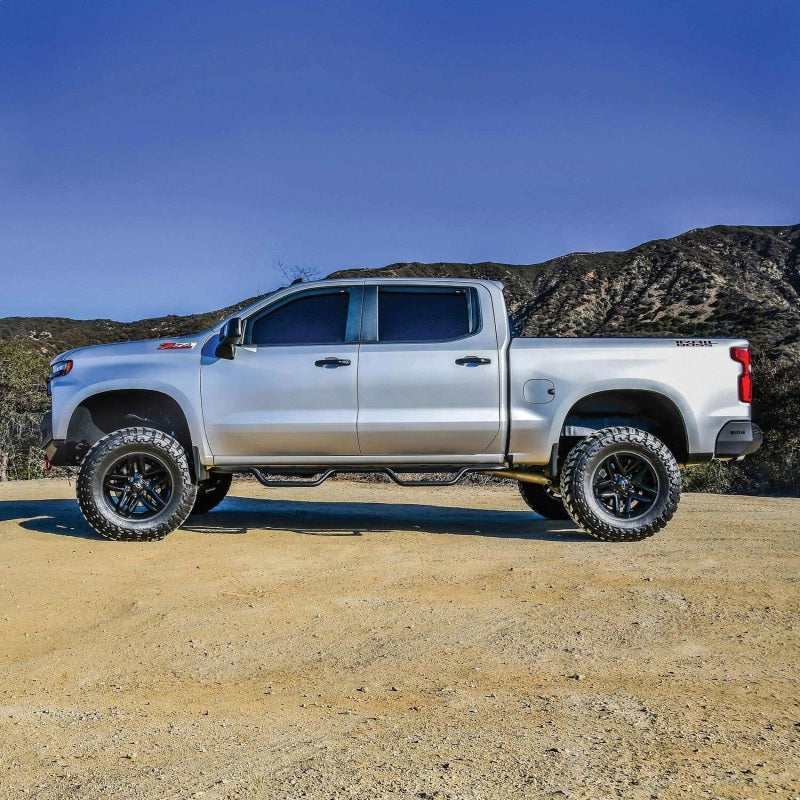 Westin 20-14135 19-22 Chevrolet Silverado / GMC Sierra Crew Cab Outlaw Nerf Step Bars