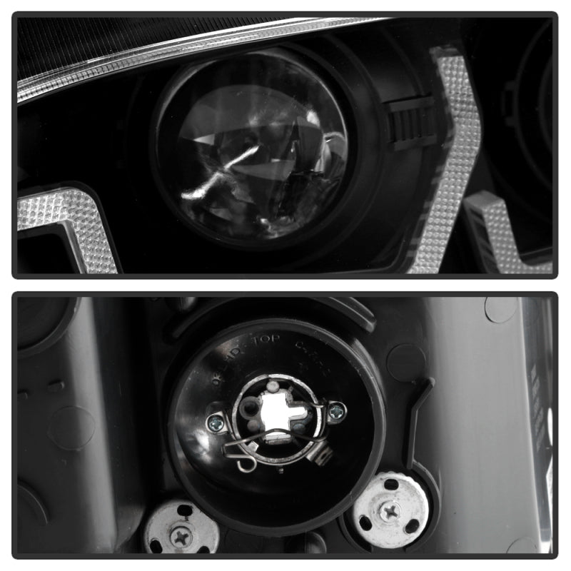 SPYDER 5087867 Spyder Honda Civic 16- 2DR/4DR/Hatchback Projector Headlights - Black PRO-YD-HC16SI-SEQGR-BK