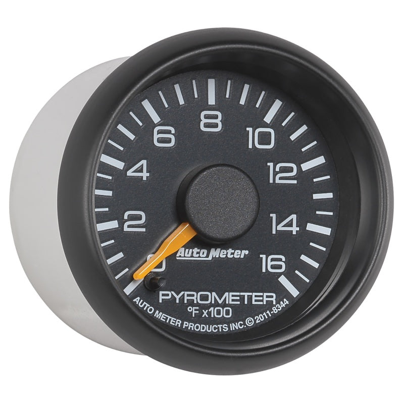 AutoMeter 8344 Autometer Factory Match GM 2-1/16in 1600 Degree Electric Pyrometer (EGT) Gauge