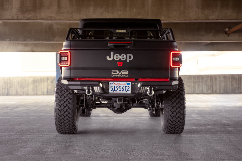 DV8 Offroad RBGL-06 20-23 Jeep Gladiator JT MTO Series Rear Bumper