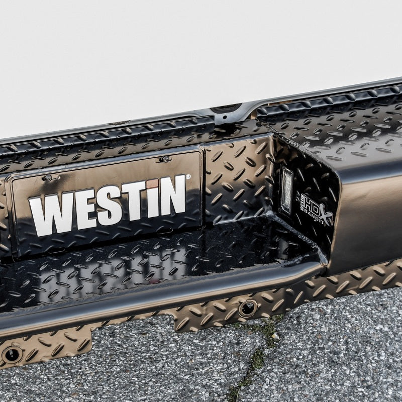 Westin 58-341175 09-18 RAM 1500 HDX Bandit Rear Bumper - Black