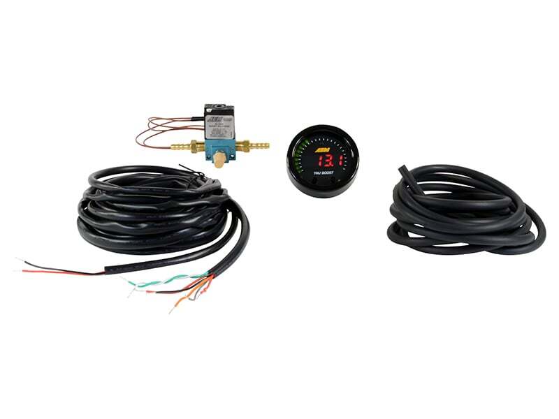 AEM 30-0352 X-Series Tru-Boost Controller Gauge w/ Boost Control Solenoid 80PSIg Internal MAP Sensor