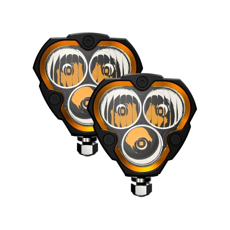 KC HiLiTES 283 FLEX ERA 3 LED Light Combo Beam Pair Pack System