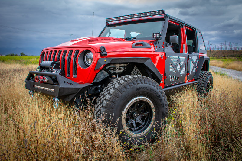DV8 Offroad HDMBJL-01 18+ Jeep JL Heat Dispersion Hood - Primer Black