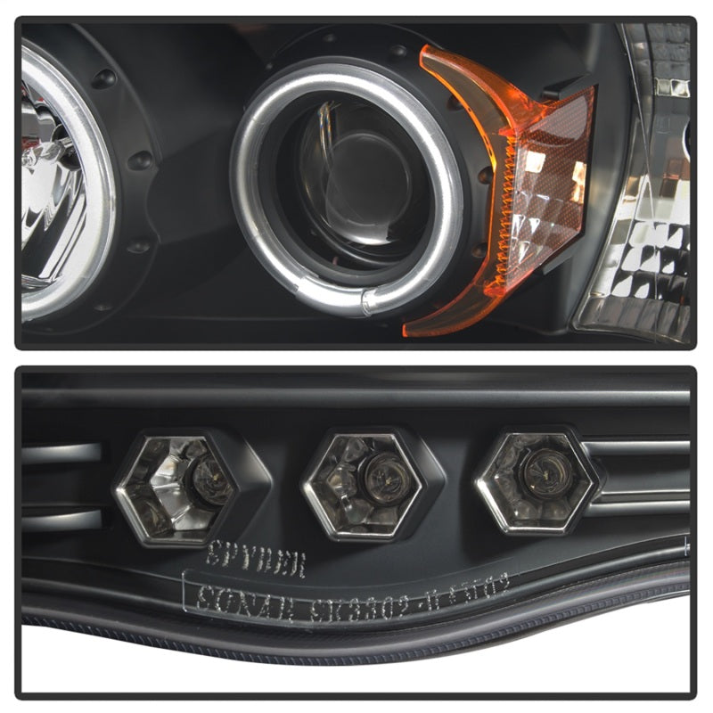 SPYDER 5009951 Spyder Dodge RAM 1500 02-05 03-05 Projector Headlights CCFL Halo LED Blk PRO-YD-DR02-CCFL-BK