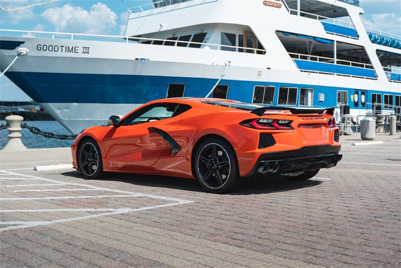 CORSA Performance 21104BLK Corsa 2020-24 Corvette C8 3in Xtreme Cat-Back Exhaust 4.5in Black Quad Tips - Deletes stock AFMValve