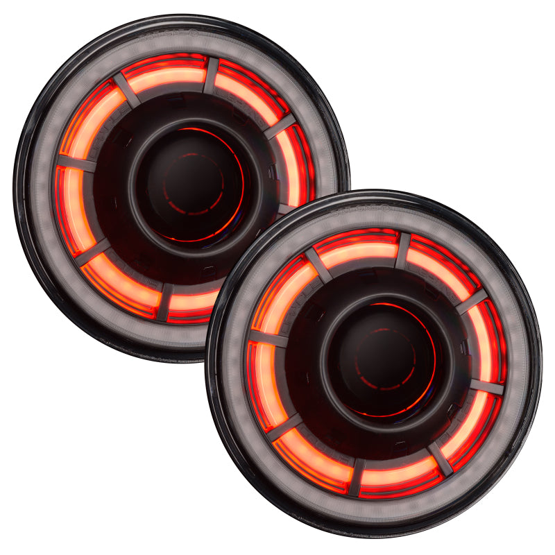 ORACLE Lighting 5876-504 0718 Jeep Wrangler JK Oculus 7in ColorSHIFT BiLED Projector Headlights SEE WARRANTY
