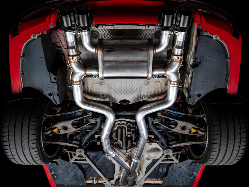 AWE Tuning 3025-43074 BMW F8X M3/M4 SwitchPath Catback Exhaust - Diamond Black Tips
