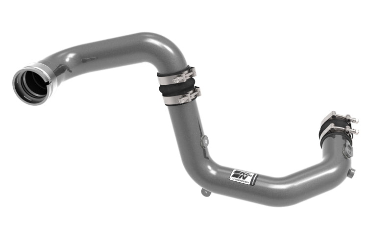 K&N Engineering 77-1020KC K&N 2023 Ford Bronco Raptor 3.0L V6 Aluminum Charge Pipe Kit - Gunmetal Gray