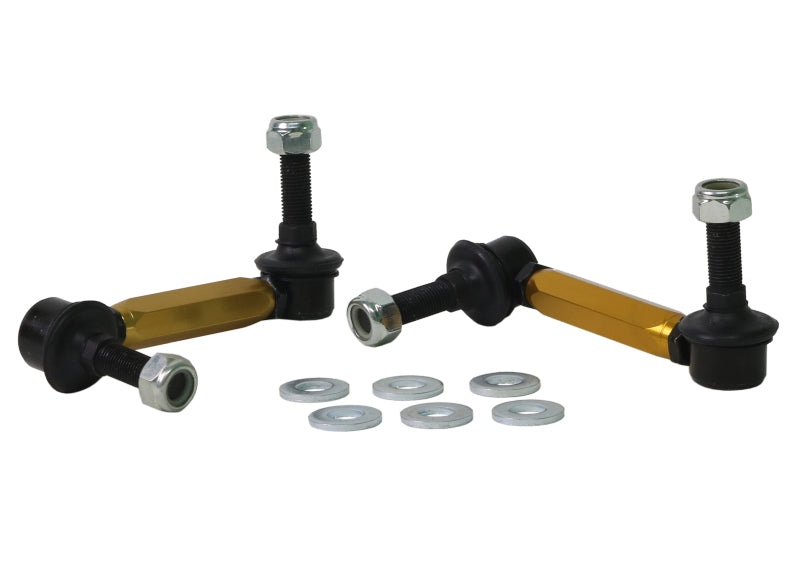Whiteline KLC220 06-09 Toyota FJ Cruiser GSJ10 / 09+ GSJ15 Front Adjustable Heavy Duty Sway Bar Link Kit