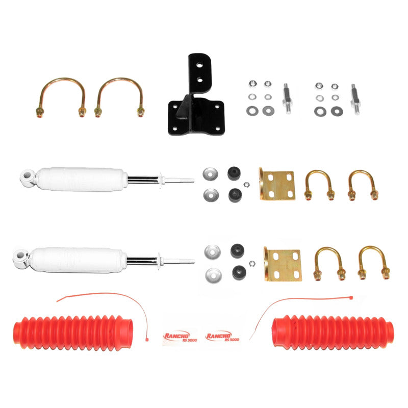 Rancho RS98510 05-18 Ford Pickup / F250 Series Super Duty Front Steering Stabilizer Kit