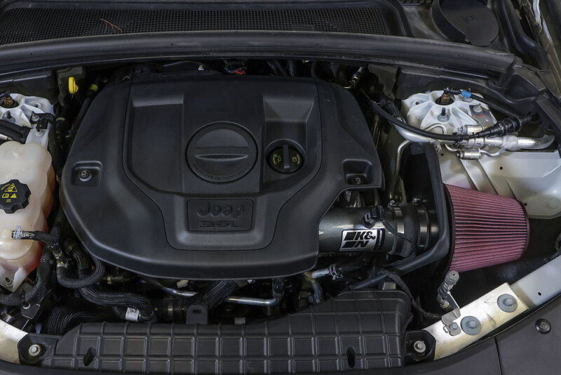 K&N Engineering 77-1587KC K&N 22-24 Jeep Grand Cherokee L/WL 3.6L V6 Performance Air Intake System
