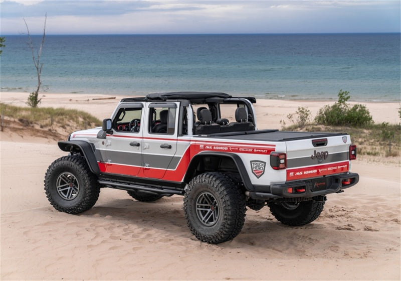 Rampage 139035 20-22 Jeep Gladiator Trailview Fastback - Black Diamond