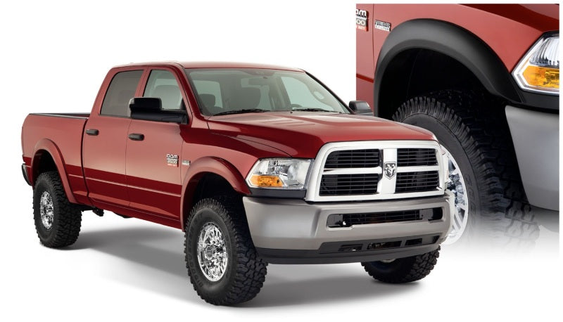 Bushwacker 50918-02 10-18 Dodge RAM 2500 Fleetside Extend-A-Fender Style Flares 4pc 76.3/98.3in Bed - Black
