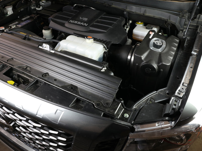 aFe 50-70034R Momentum HD Pro 10R Cold Air Intake System 17-19 Nissan Titan XD V8-5.6L