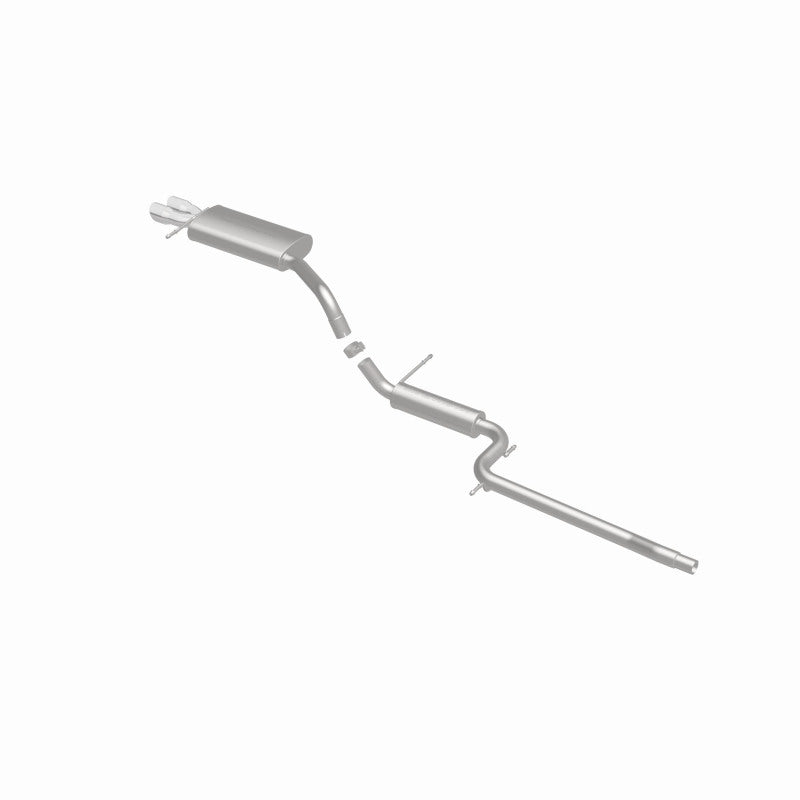 Magnaflow 15486 MagnaFlow Performance Cat-Back Exhaust System Dual Straight Drive Side Rear Exit 11-14 VW Jetta 2.0L